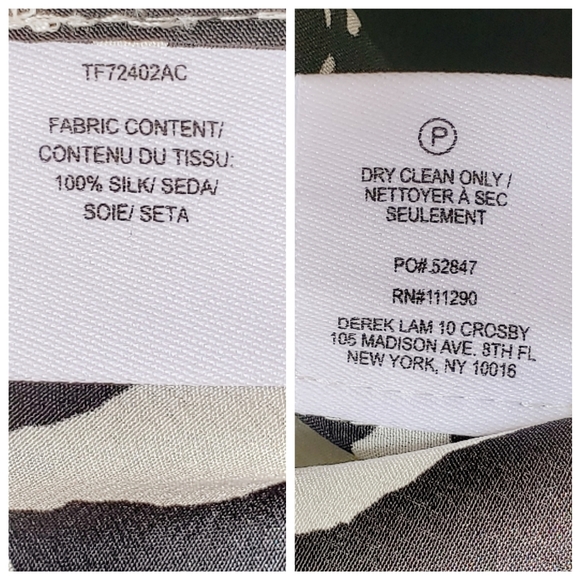 Derek Lam 10 Crosby Silk Ruffle Tie Skirt Sz 6 - Picture 6 of 8